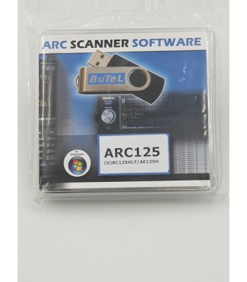 ARC125 Windows software voor UBC125XLT