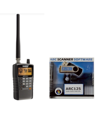 Uniden Bearcat UBC125XLTC met ARC125 software - COMBI deal